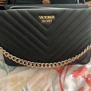 Victoria Secret black crossbody used condition
